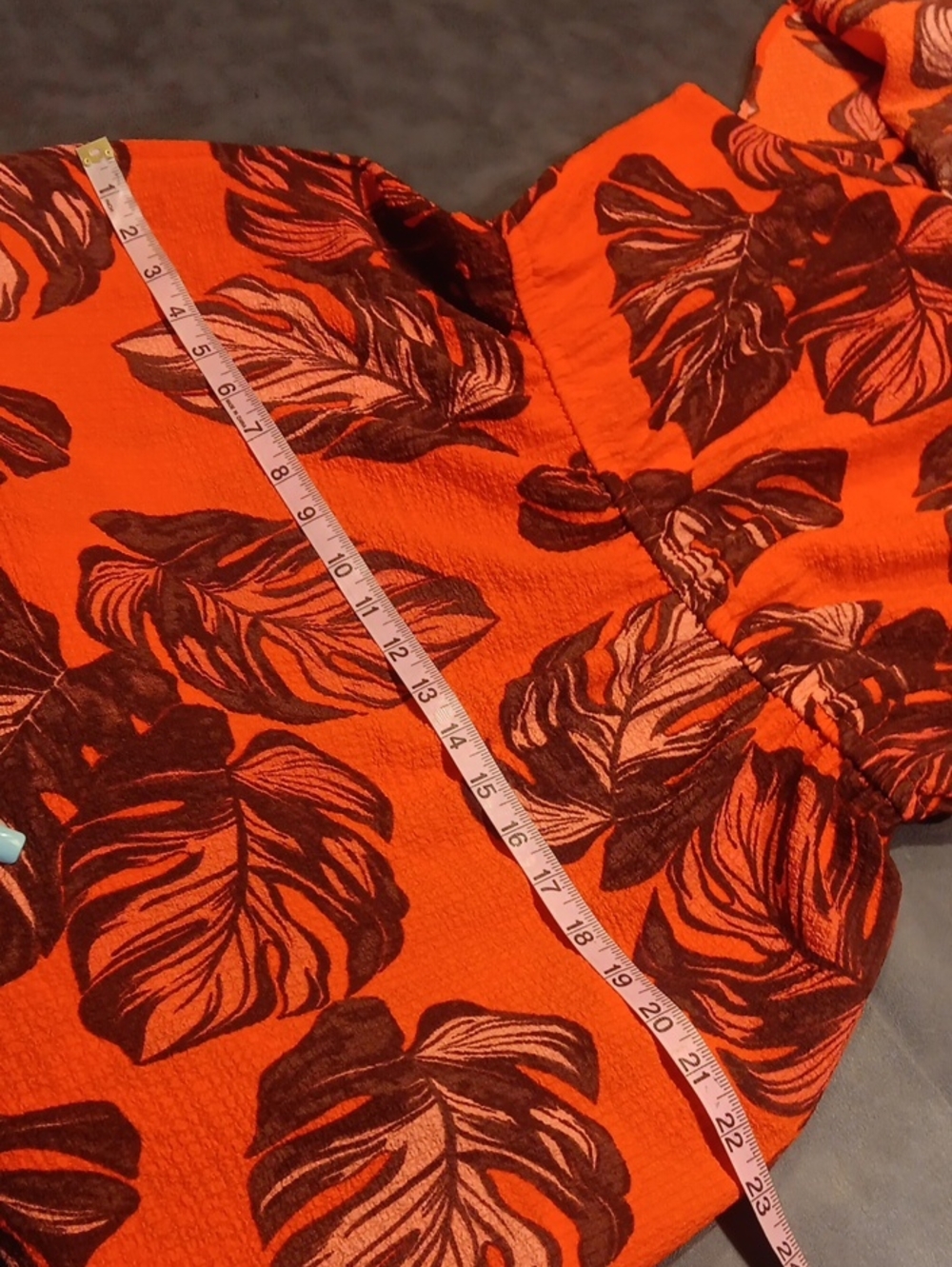 NWT! Sofia Jeans by Sofia Vergara Ruffle Convertible Maxi Dress Tropical Leaf - Picture 13 of 14